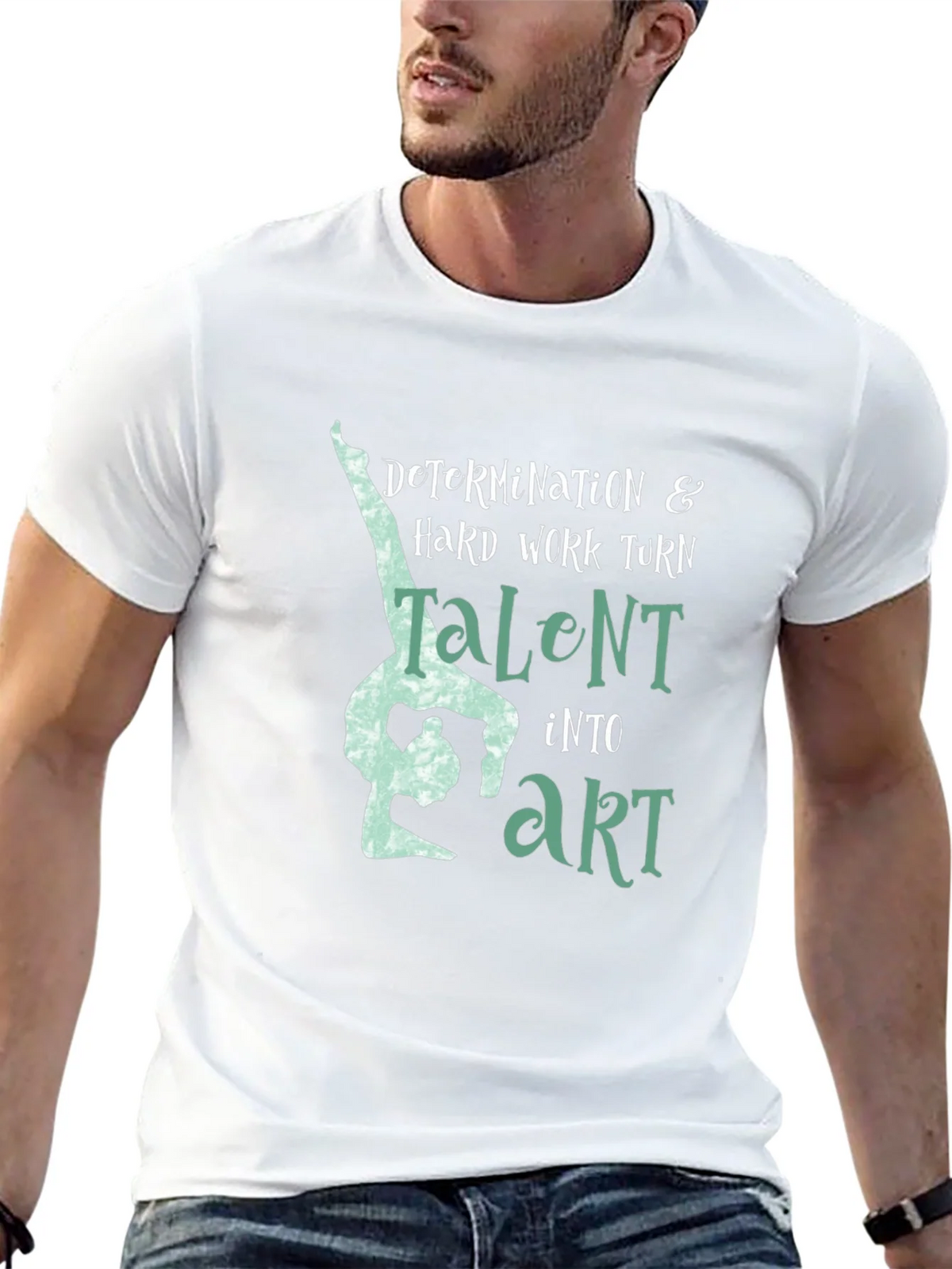 Gymnastics Talent to Art Graphic Tee product image 12