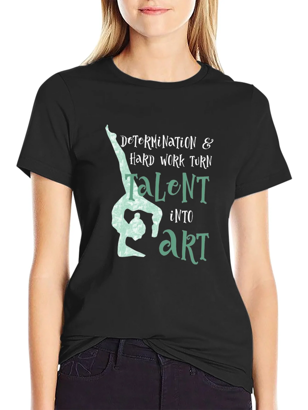 Gymnastics Talent to Art Graphic Tee product image 2