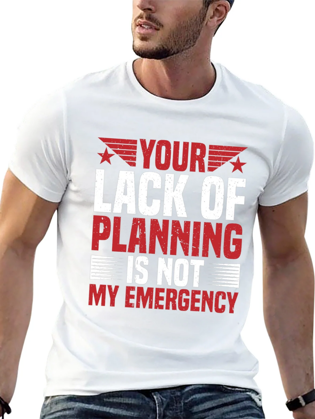 Your Lack of Planning T-Shirt - Funny Sarcastic Tee product image 10