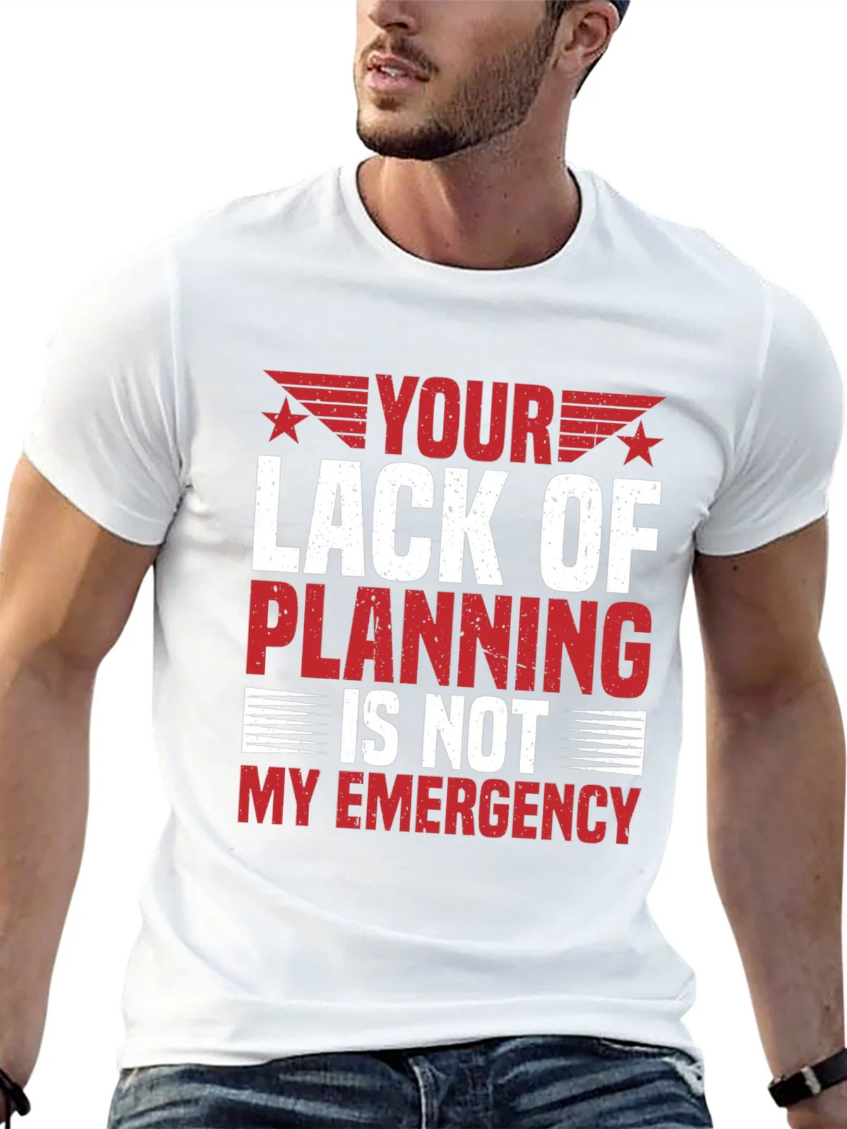 Your Lack of Planning T-Shirt - Funny Sarcastic Tee product image 10