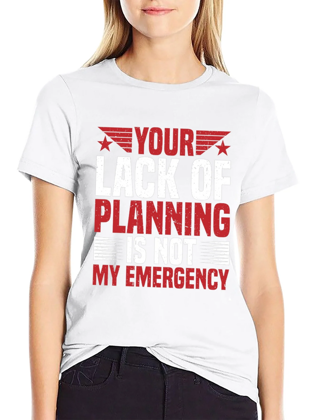 Your Lack of Planning T-Shirt - Funny Sarcastic Tee product image 7