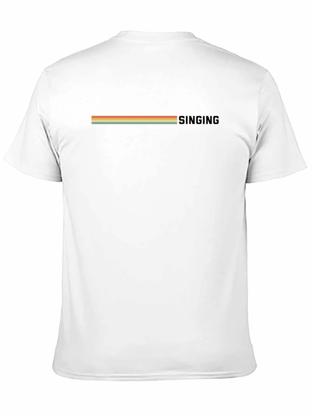 Retro Singing T-Shirt - Vintage Stripe Design product image 10