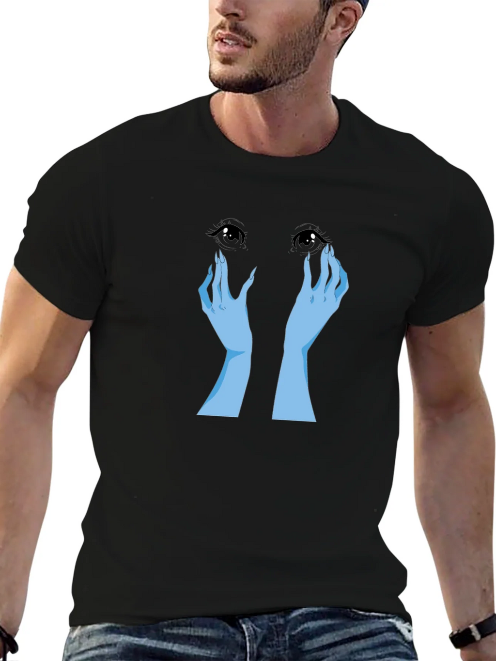 Ethereal Eyes Graphic T-Shirt product image 5