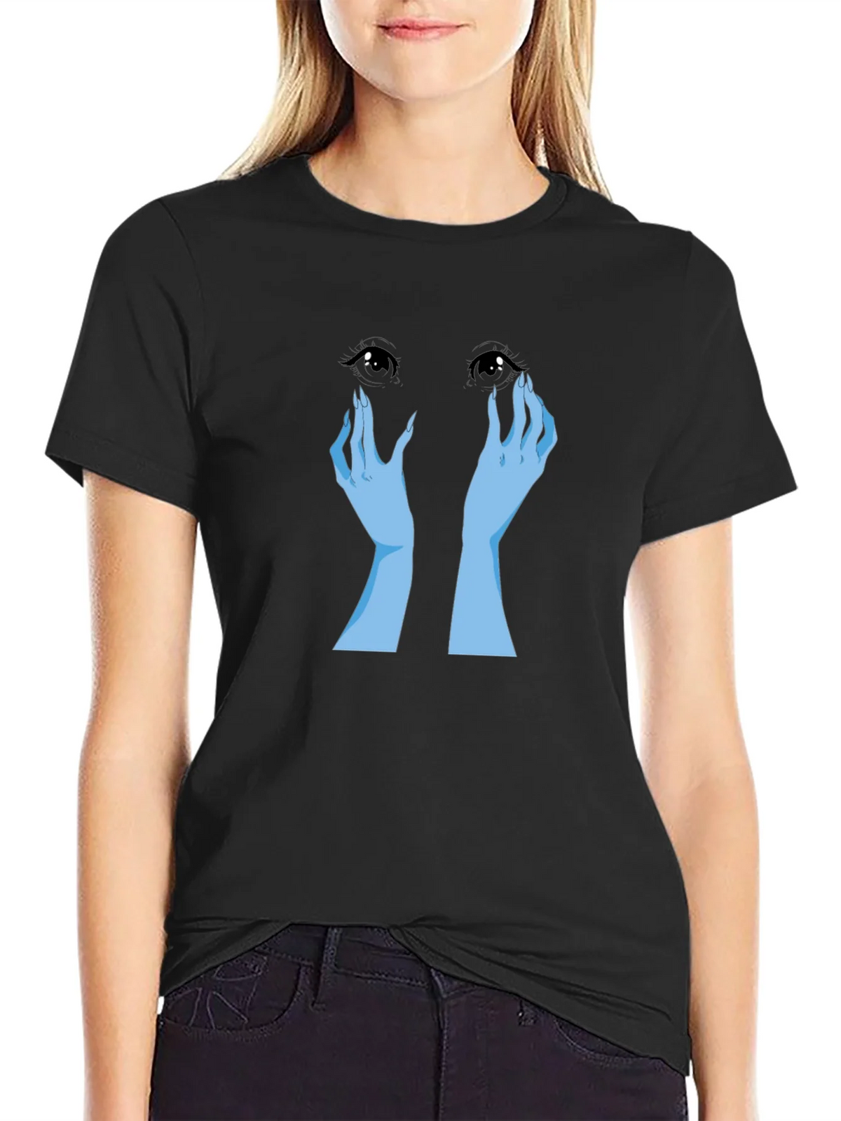 Ethereal Eyes Graphic T-Shirt product image 2