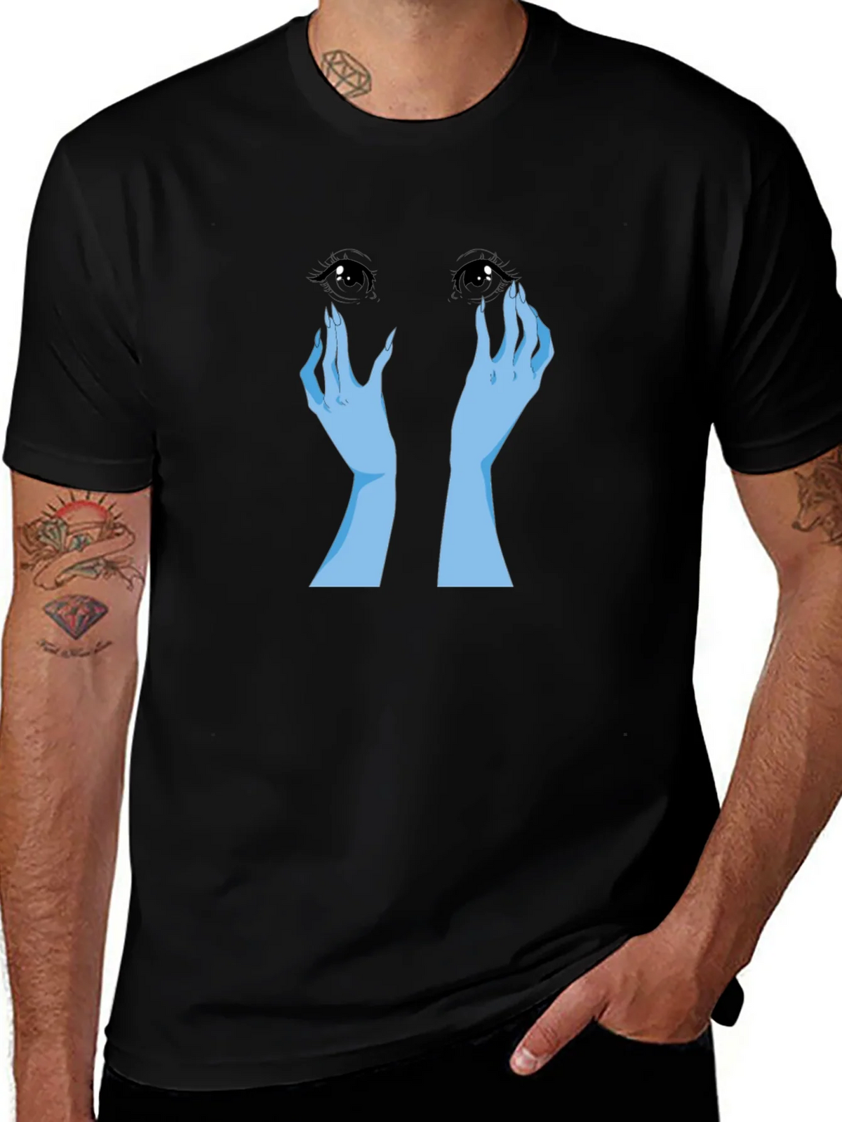 Ethereal Eyes Graphic T-Shirt product image 1