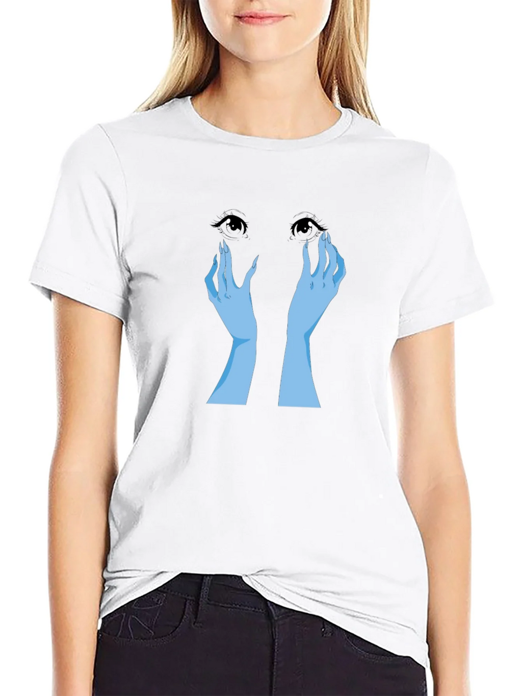 Ethereal Eyes Graphic T-Shirt product image 7