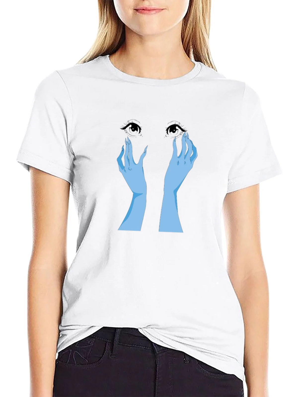 Ethereal Eyes Graphic T-Shirt product image 7