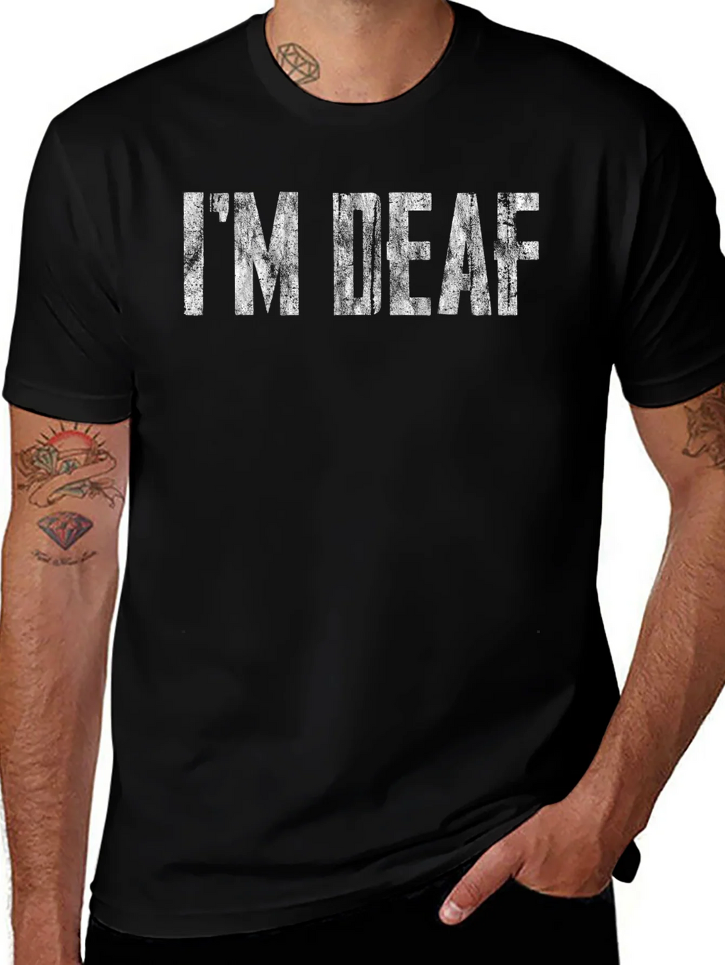 Im Deaf Graphic T-Shirt product image 1