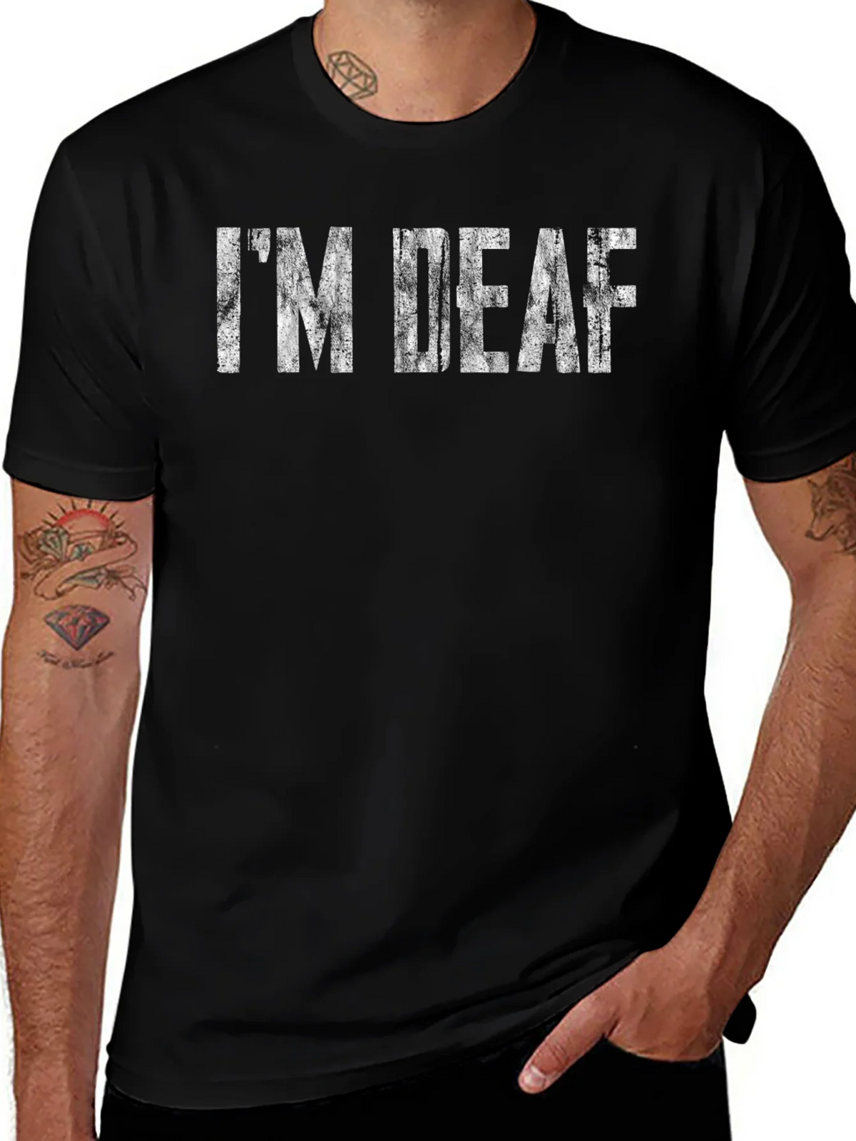 Im Deaf Graphic T-Shirt product image 1
