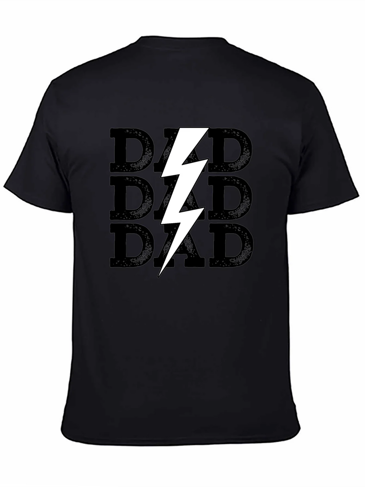 Dad Lightning Bolt Graphic T-Shirt product image 4