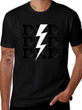 Dad Lightning Bolt Graphic T-Shirt product image 1