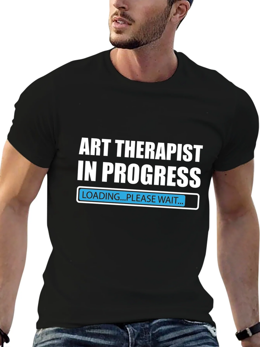 Art Therapist In Progress Graphic T-Shirt product image 6