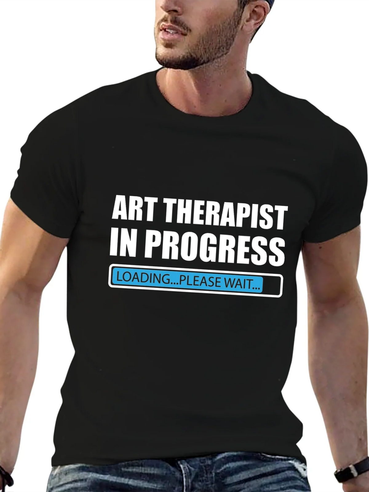 Art Therapist In Progress Graphic T-Shirt product image 6