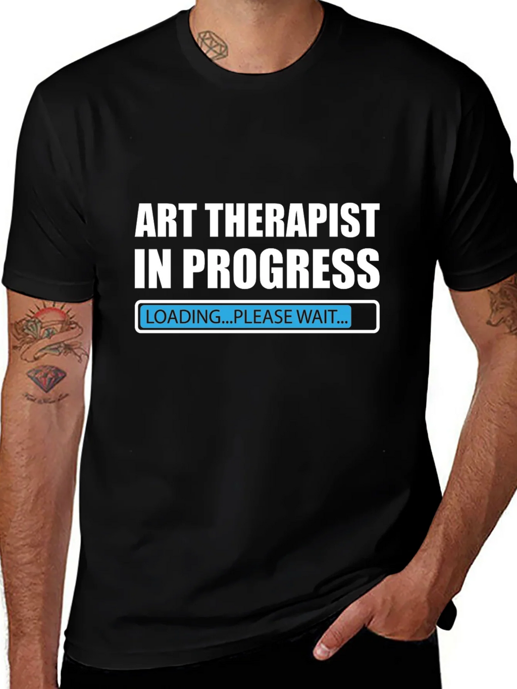 Art Therapist In Progress Graphic T-Shirt product image 1