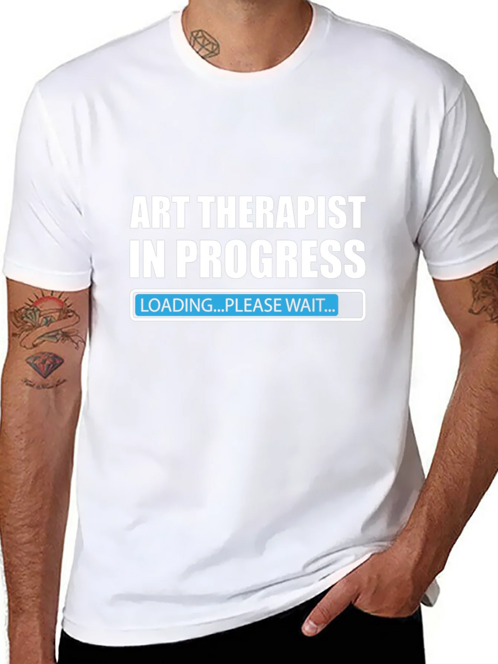 Art Therapist In Progress Graphic T-Shirt product image 7