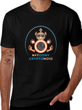 NFT Toony Cryptonoid Graphic Tee - Black product image 1