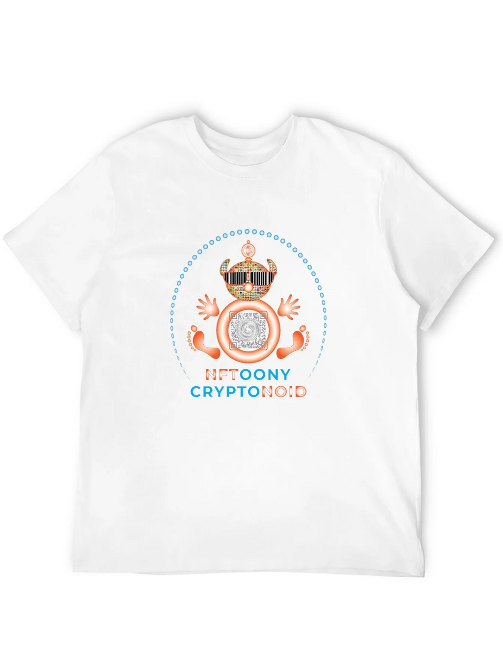 NFT Toony Cryptonoid Graphic Tee - Black product image 8