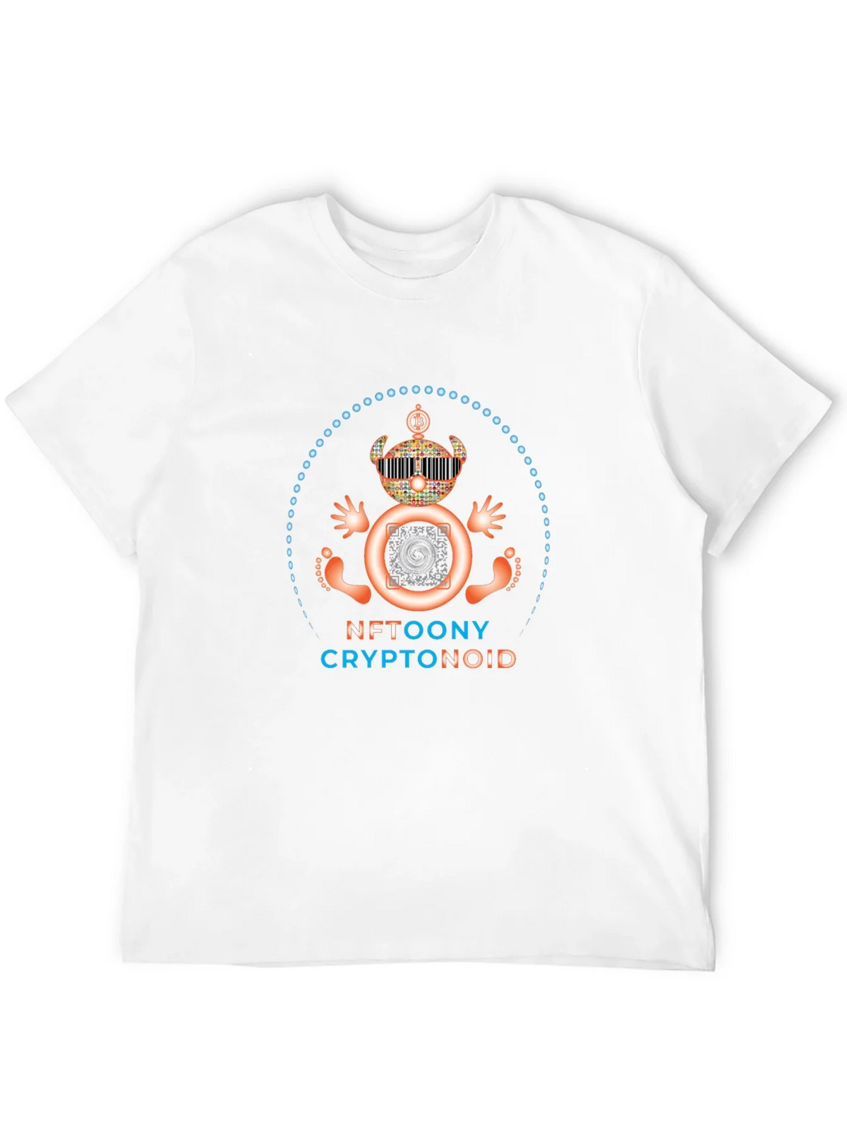 NFT Toony Cryptonoid Graphic Tee - Black product image 8