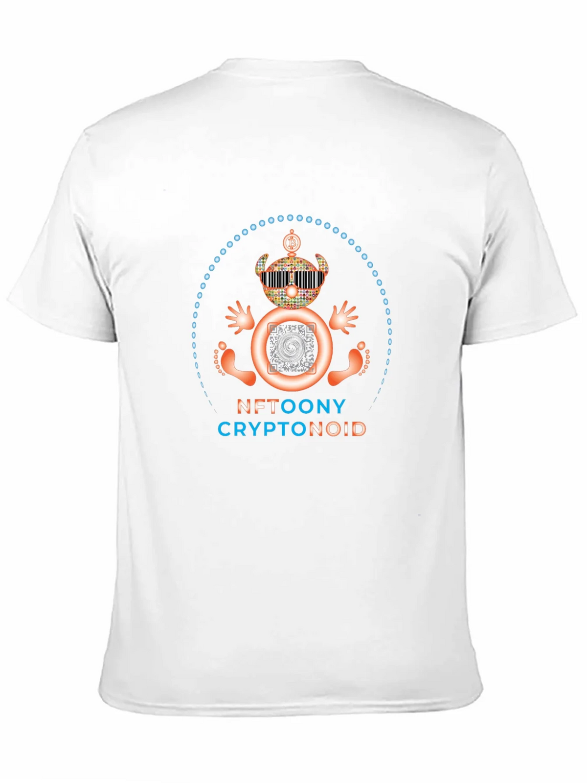 NFT Toony Cryptonoid Graphic Tee - Black product image 7