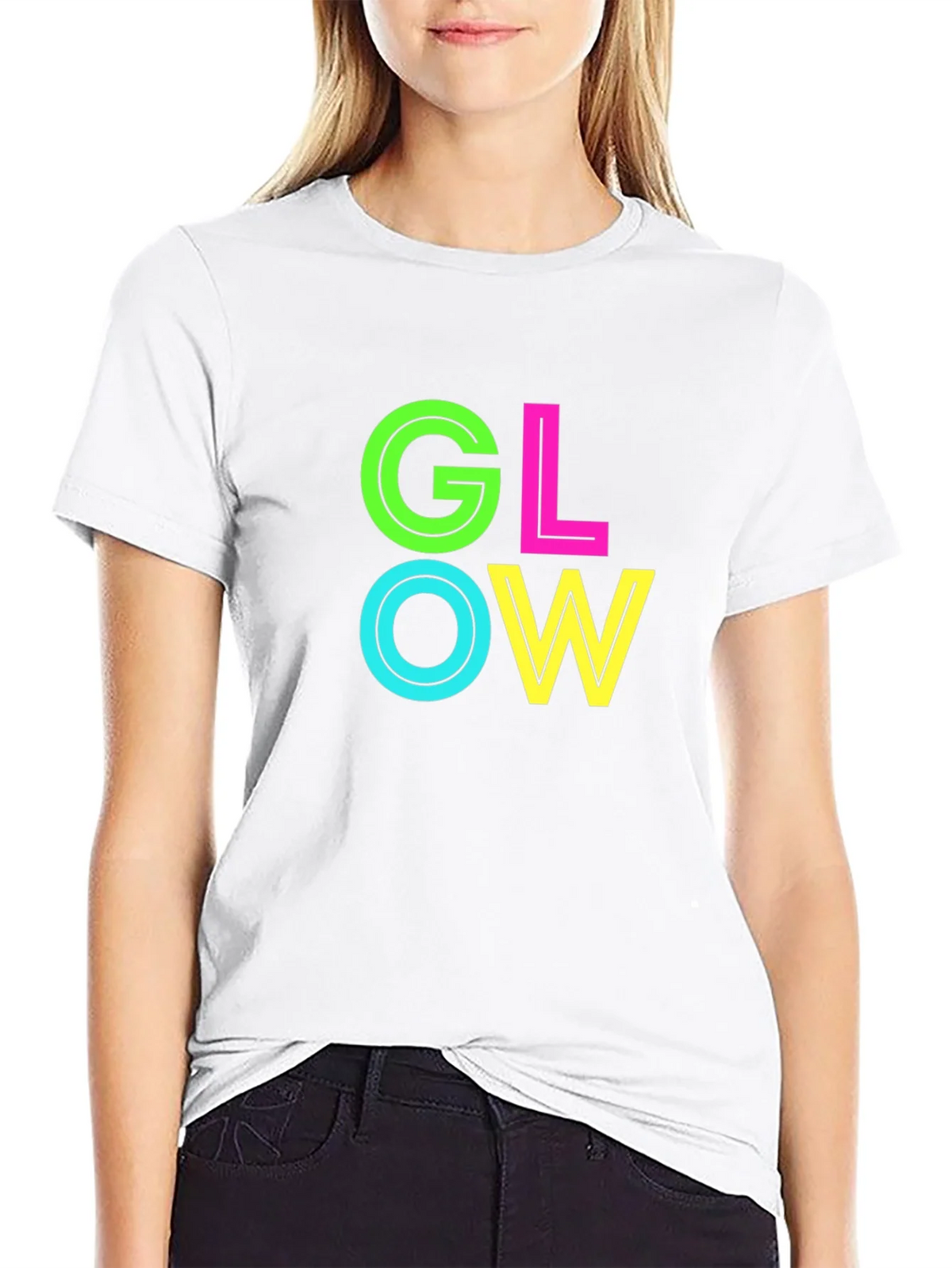 Glow Graphic Black T-Shirt product image 8
