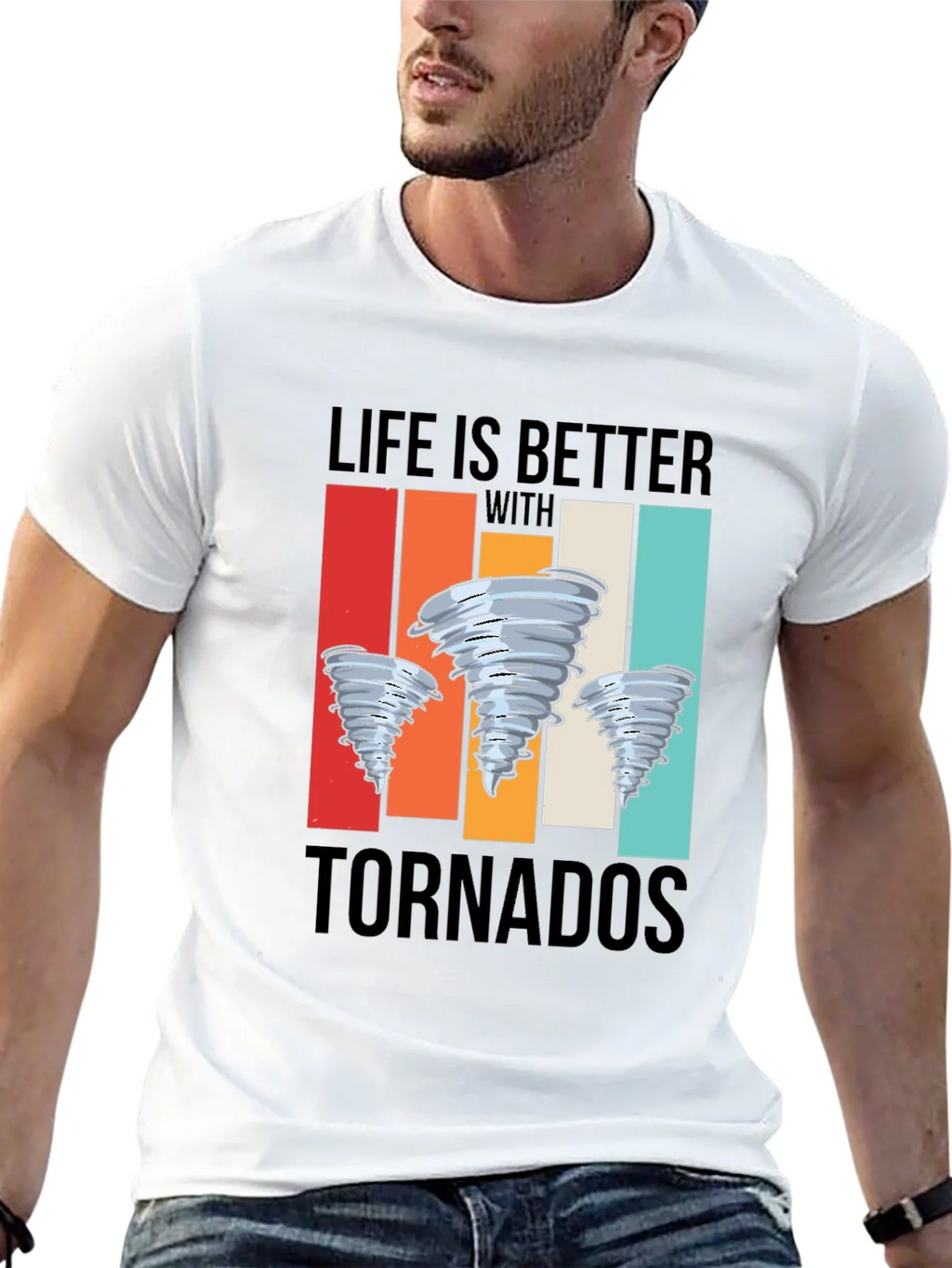 Life is Better With Tornadoes Graphic Tee product image 12