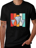Life is Better With Tornadoes Graphic Tee product image 1