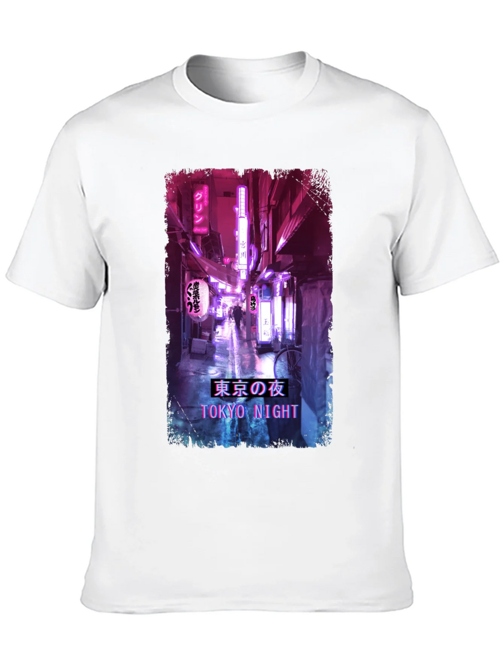 Tokyo Night Streetwear T-Shirt product image 9