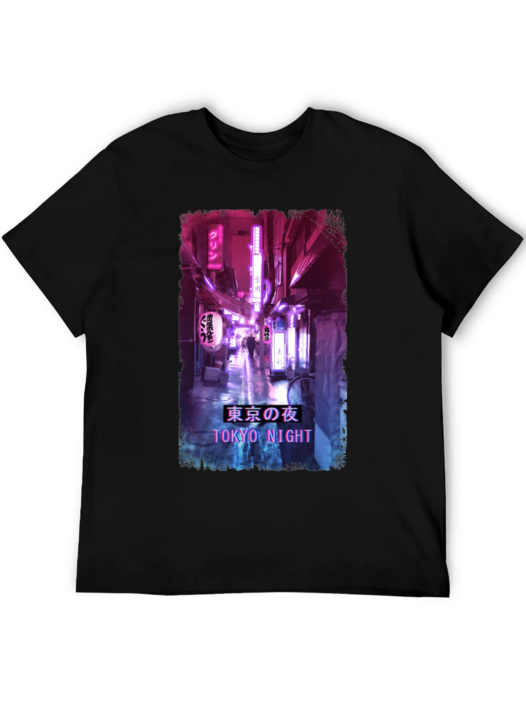 Tokyo Night Streetwear T-Shirt product image 5