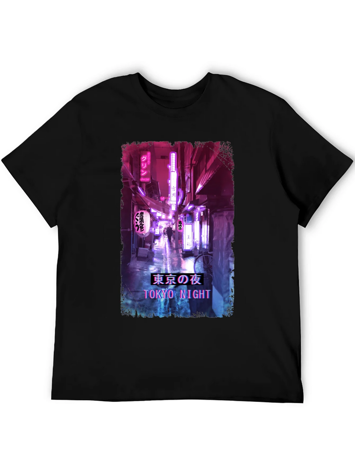 Tokyo Night Streetwear T-Shirt product image 5