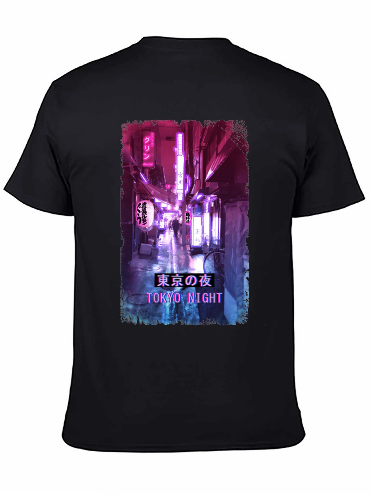 Tokyo Night Streetwear T-Shirt product image 4