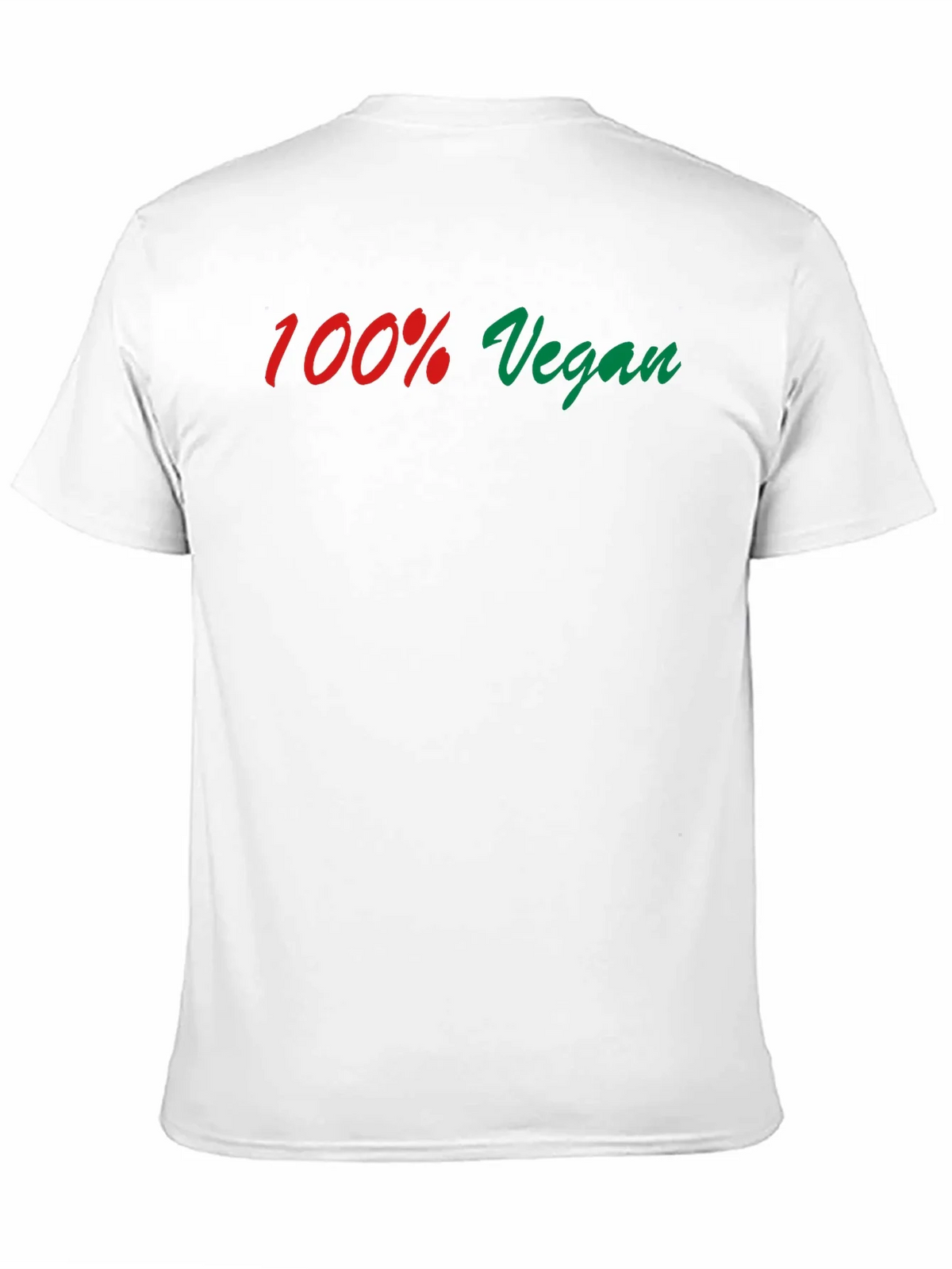 100% Vegan Graphic Tee - Black product image 10