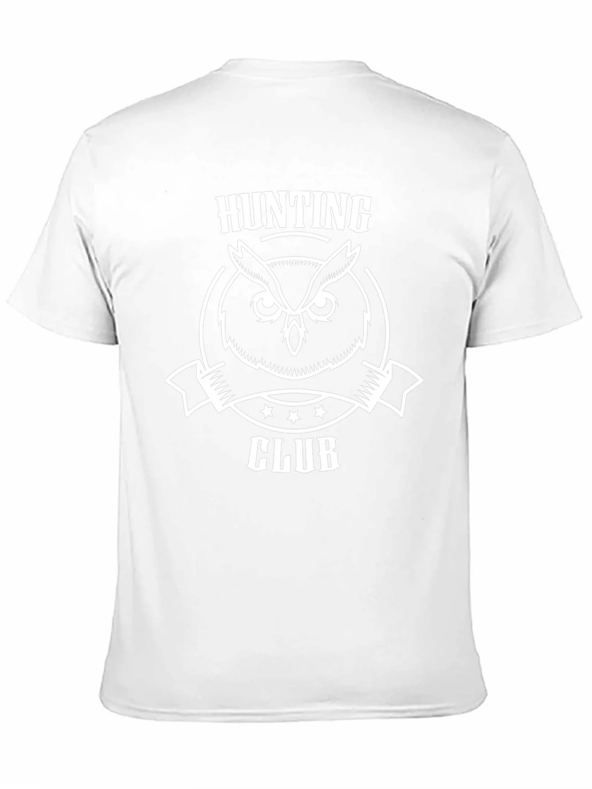 Hunting Club Owl T-Shirt - Black Cotton Tee product image 10