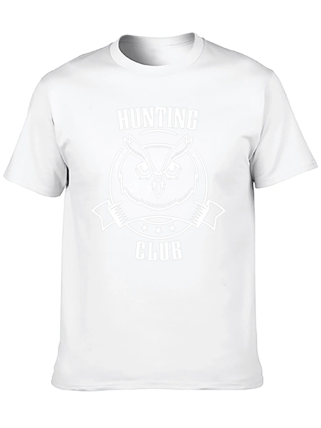 Hunting Club Owl T-Shirt - Black Cotton Tee product image 9