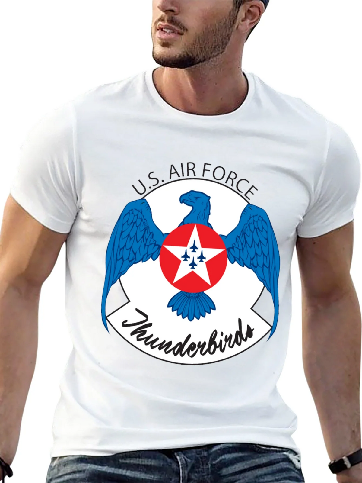 US Air Force Thunderbirds Graphic T-Shirt product image 12