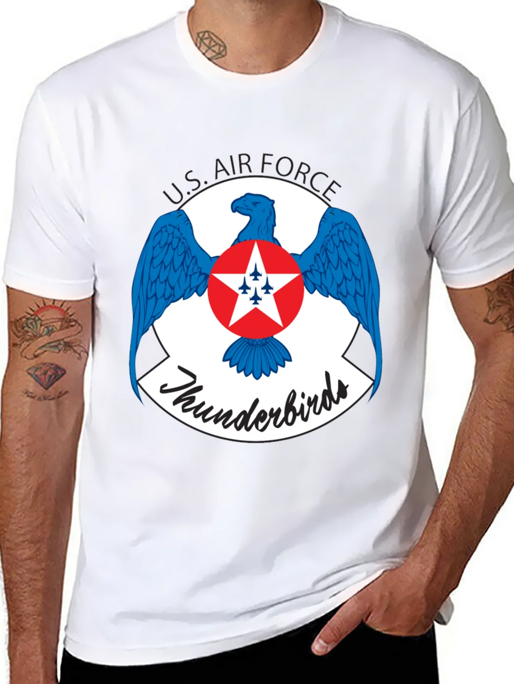 US Air Force Thunderbirds Graphic T-Shirt product image 7
