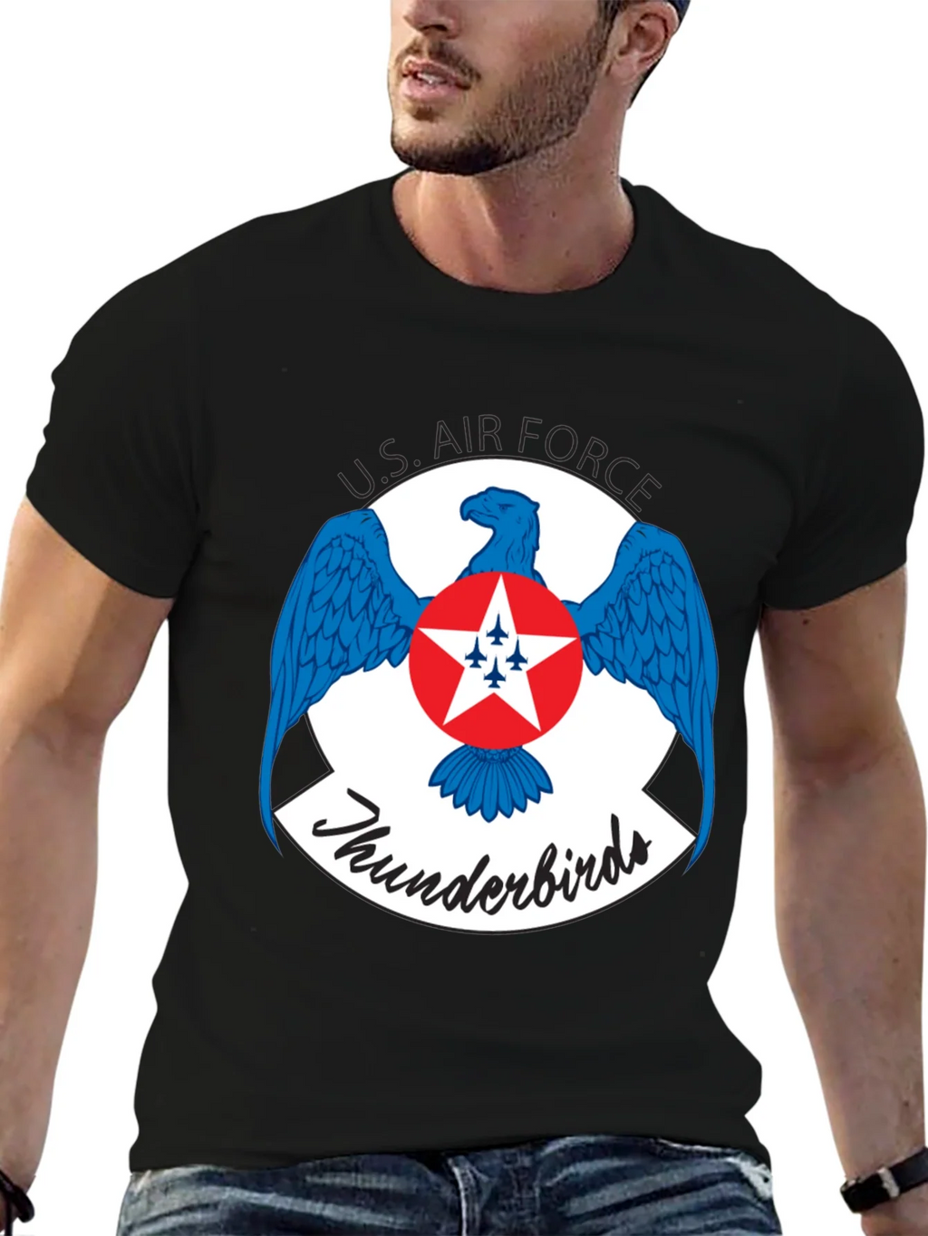 US Air Force Thunderbirds Graphic T-Shirt product image 6