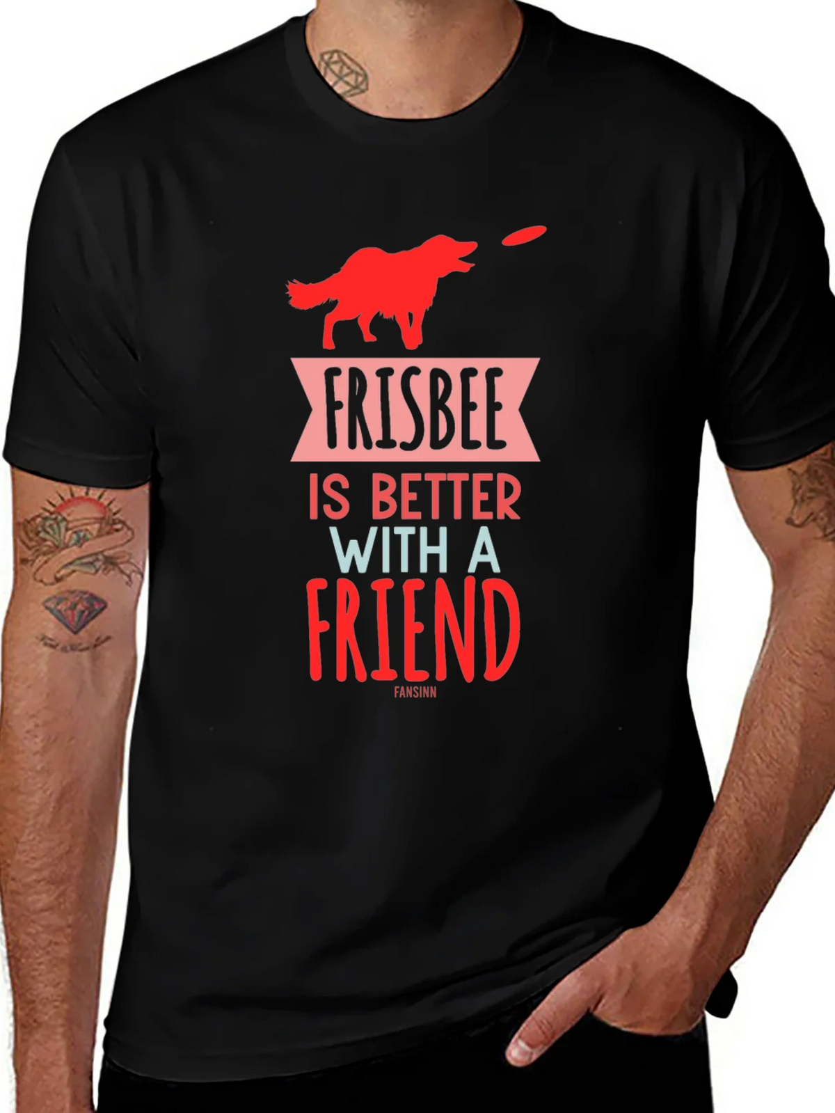 Frisbee is Better With a Friend Graphic T-Shirt product image 1