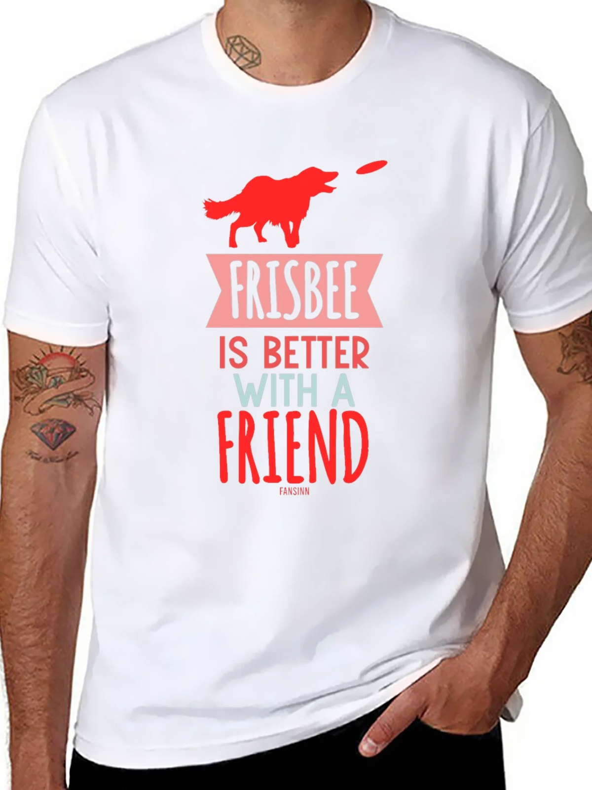 Frisbee is Better With a Friend Graphic T-Shirt product image 7