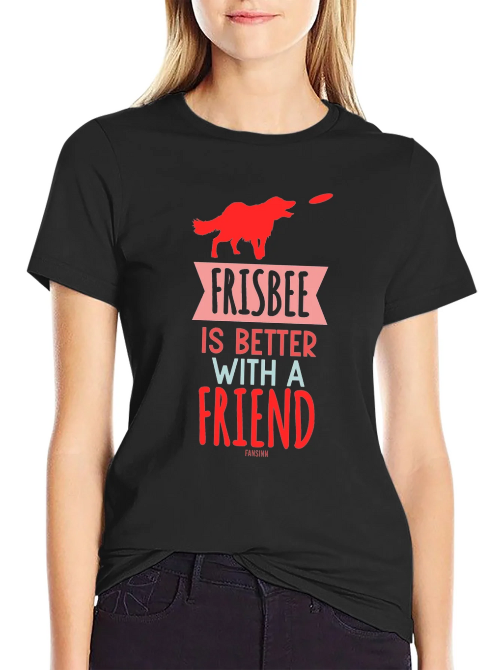Frisbee is Better With a Friend Graphic T-Shirt product image 2