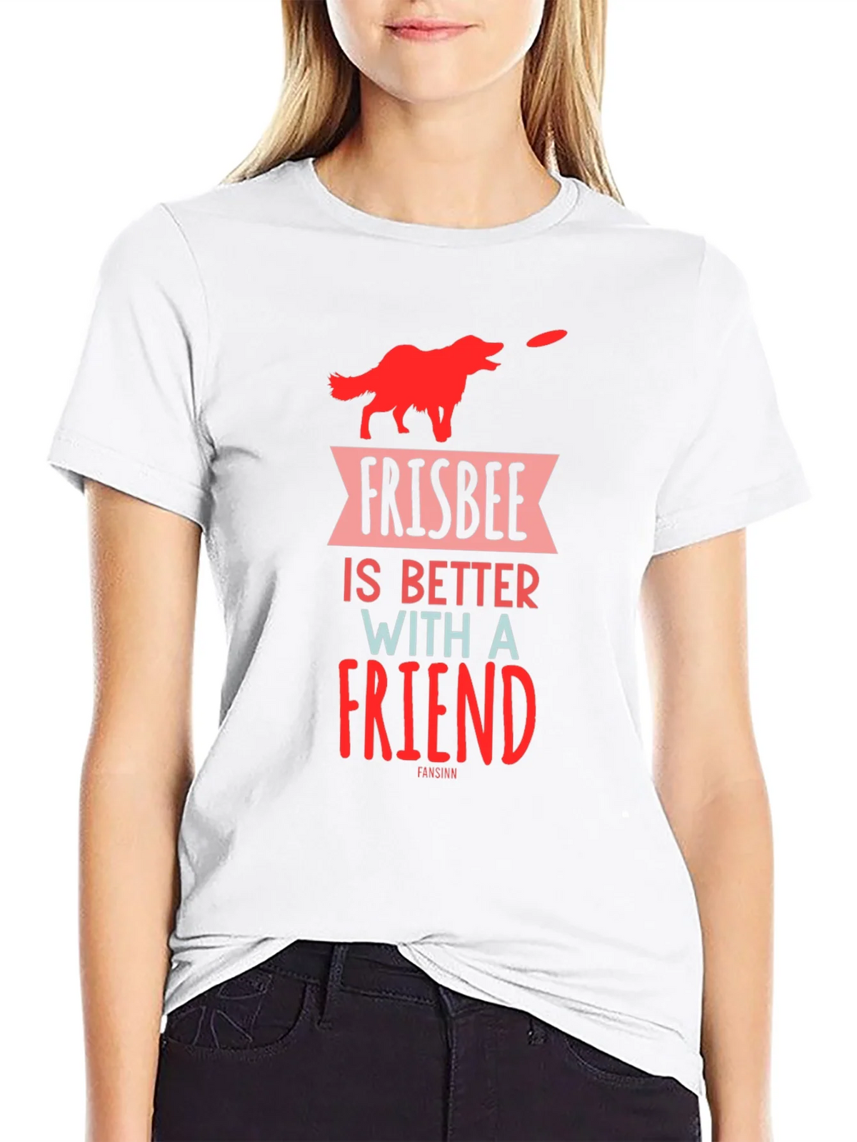 Frisbee is Better With a Friend Graphic T-Shirt product image 8