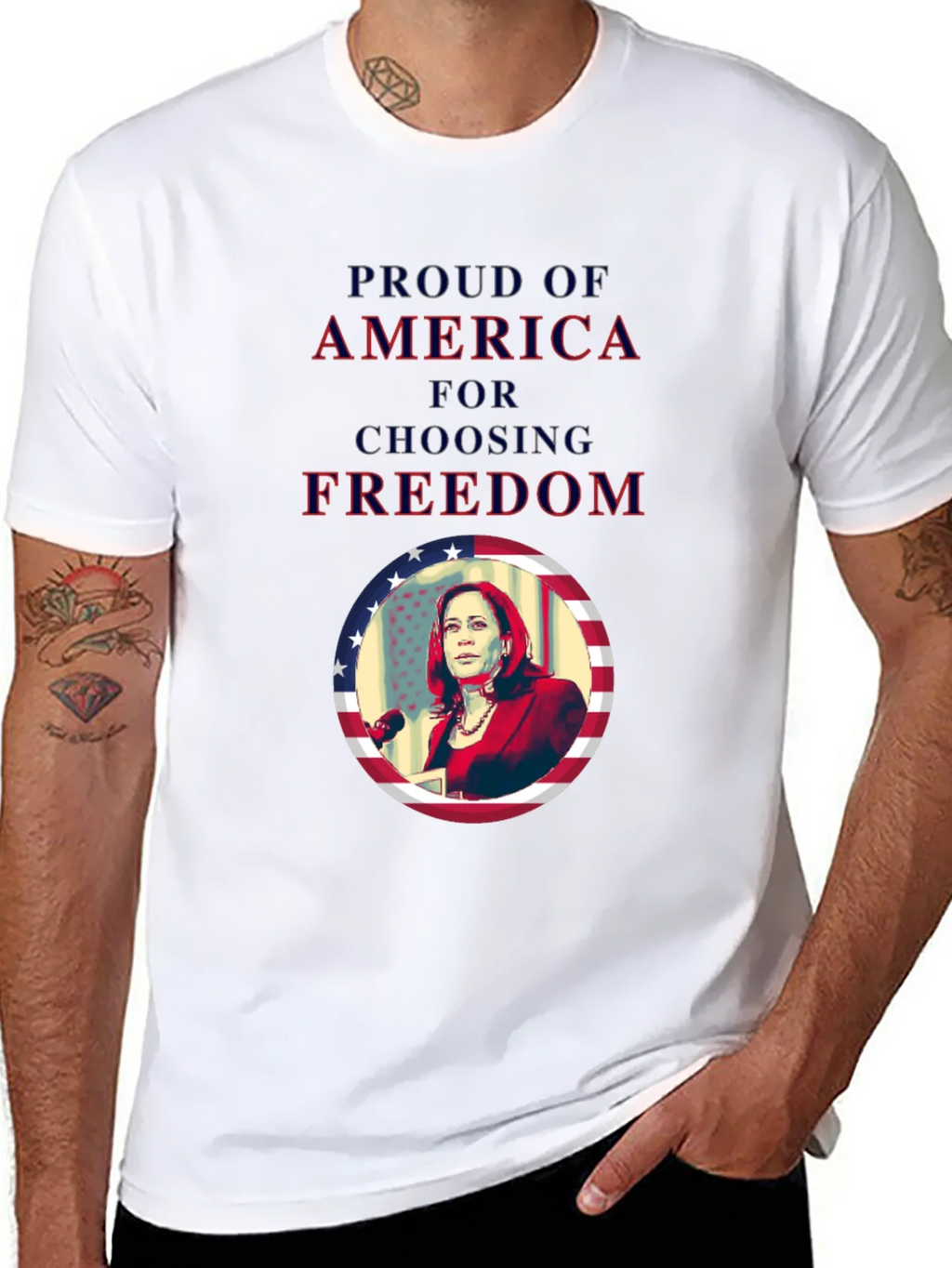 Proud of America Political T-Shirt product image 6
