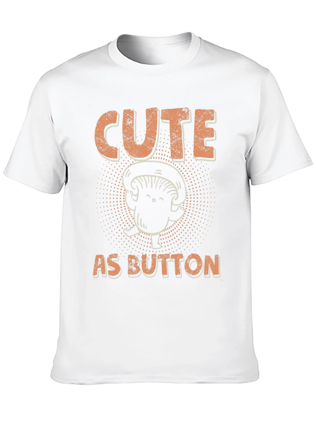 Cute as Button Mushroom Graphic Tee product image 9