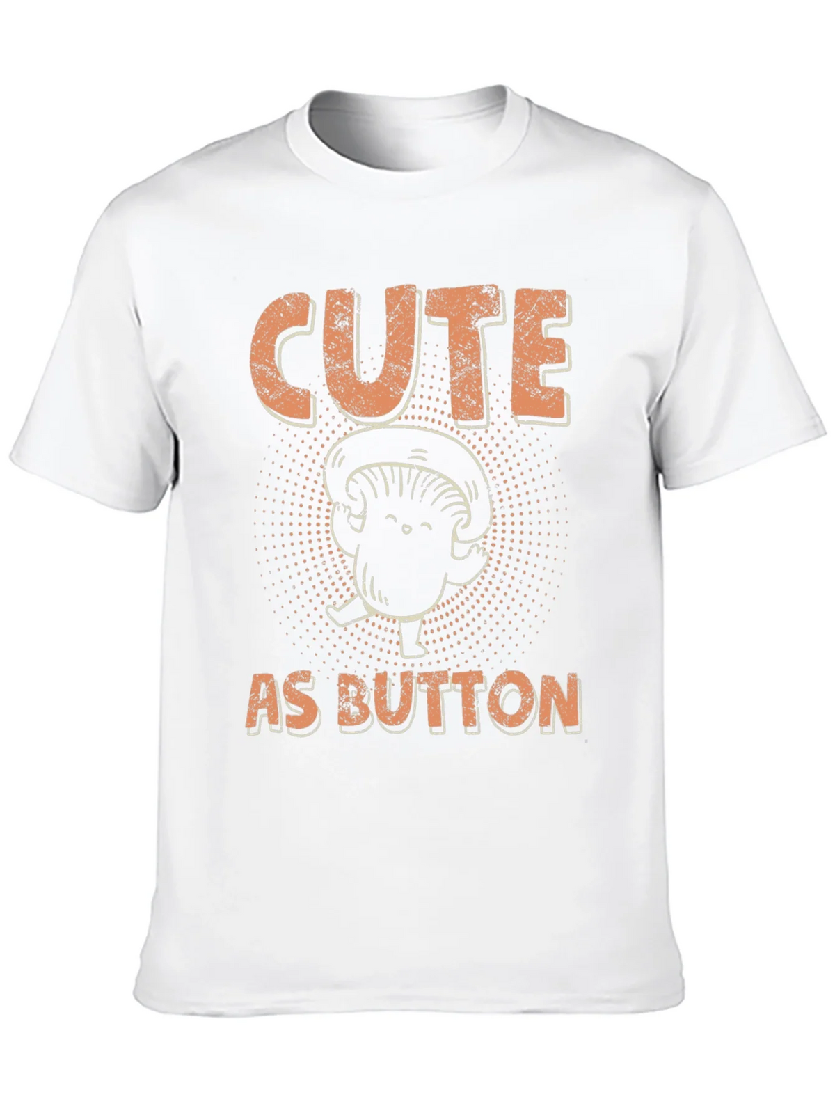 Cute as Button Mushroom Graphic Tee product image 9