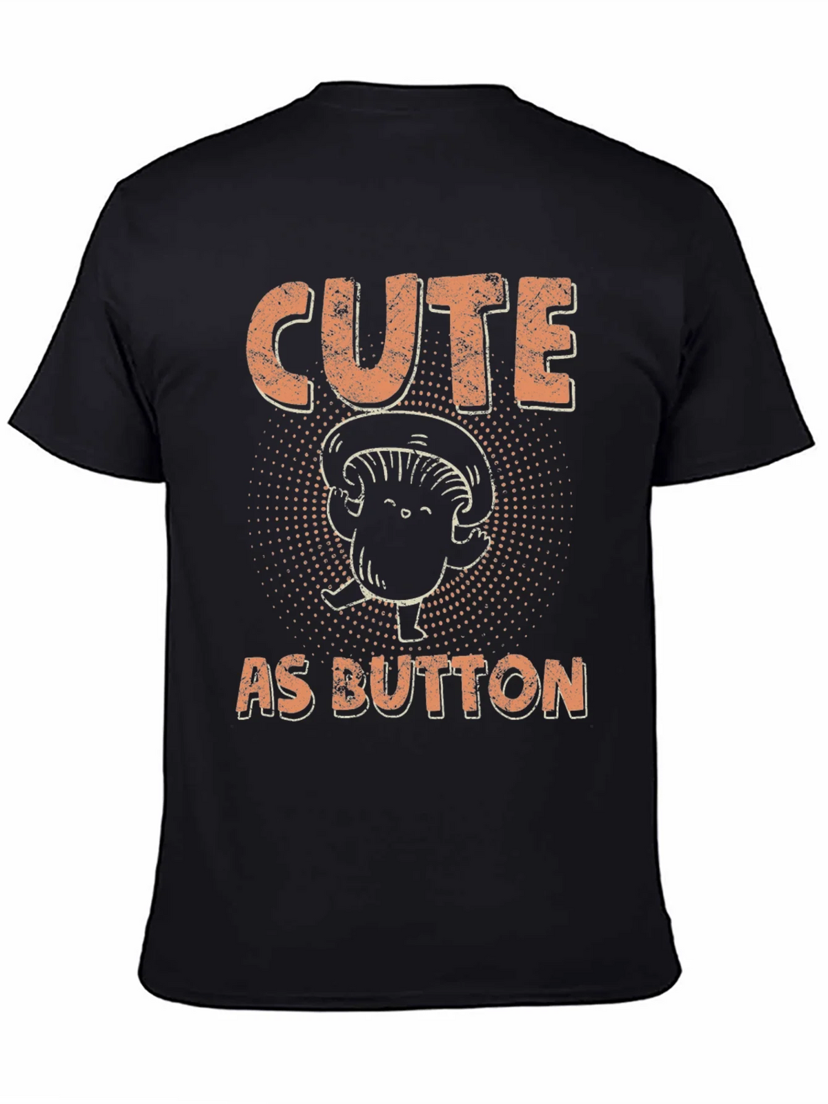 Cute as Button Mushroom Graphic Tee product image 4