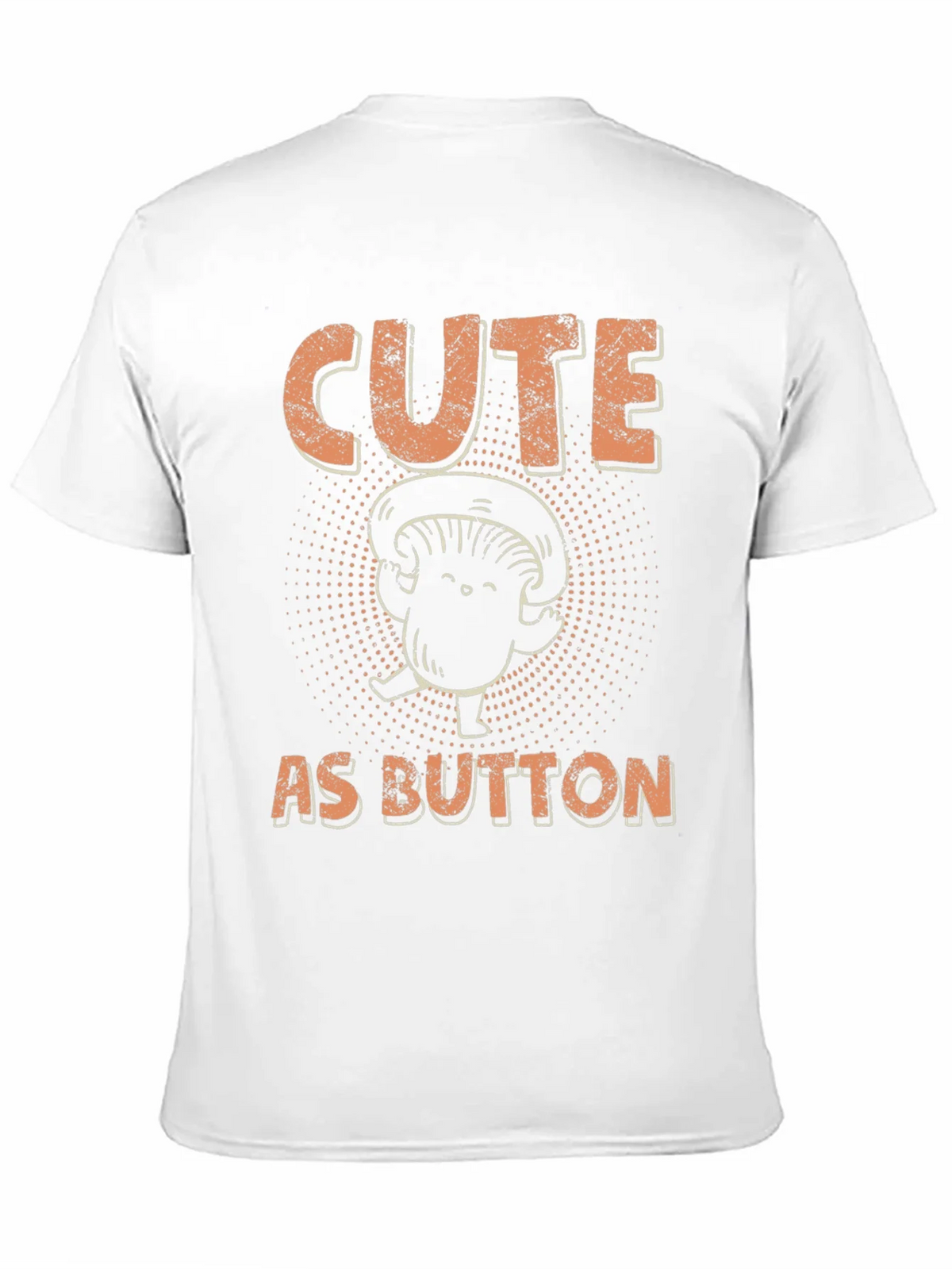 Cute as Button Mushroom Graphic Tee product image 10