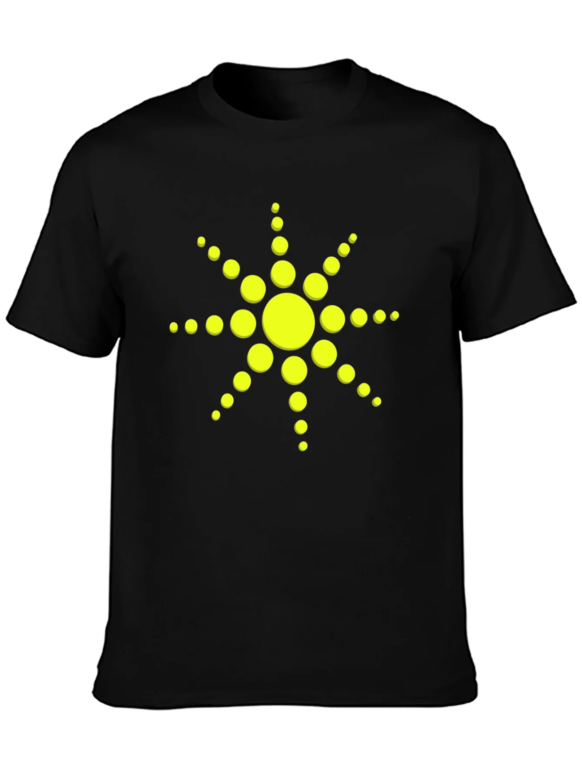 Solar Flare Graphic Tee - Black product image 3