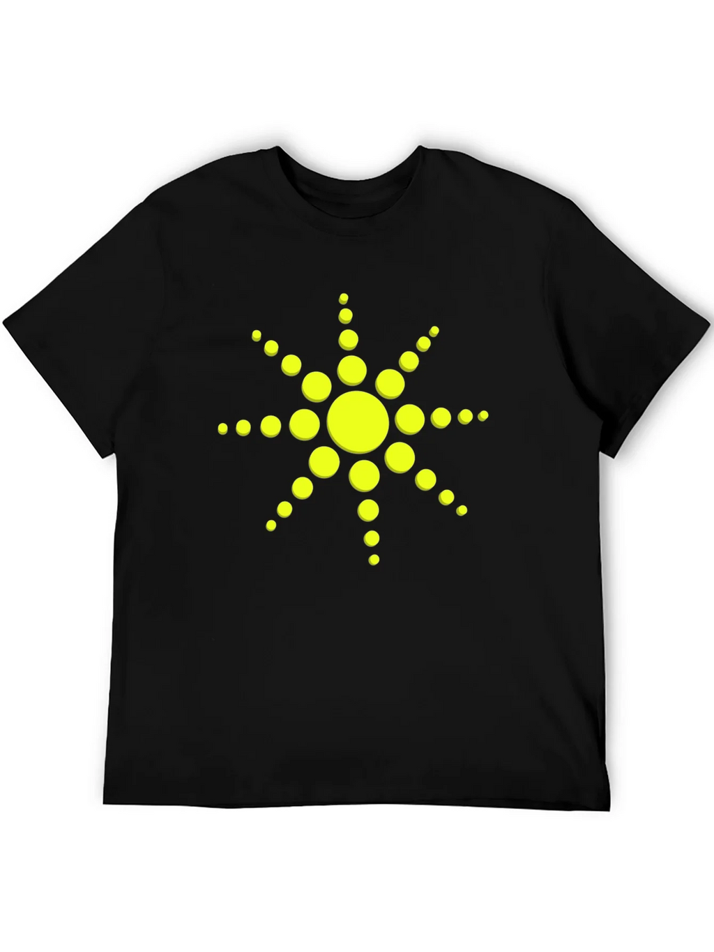 Solar Flare Graphic Tee - Black product image 5
