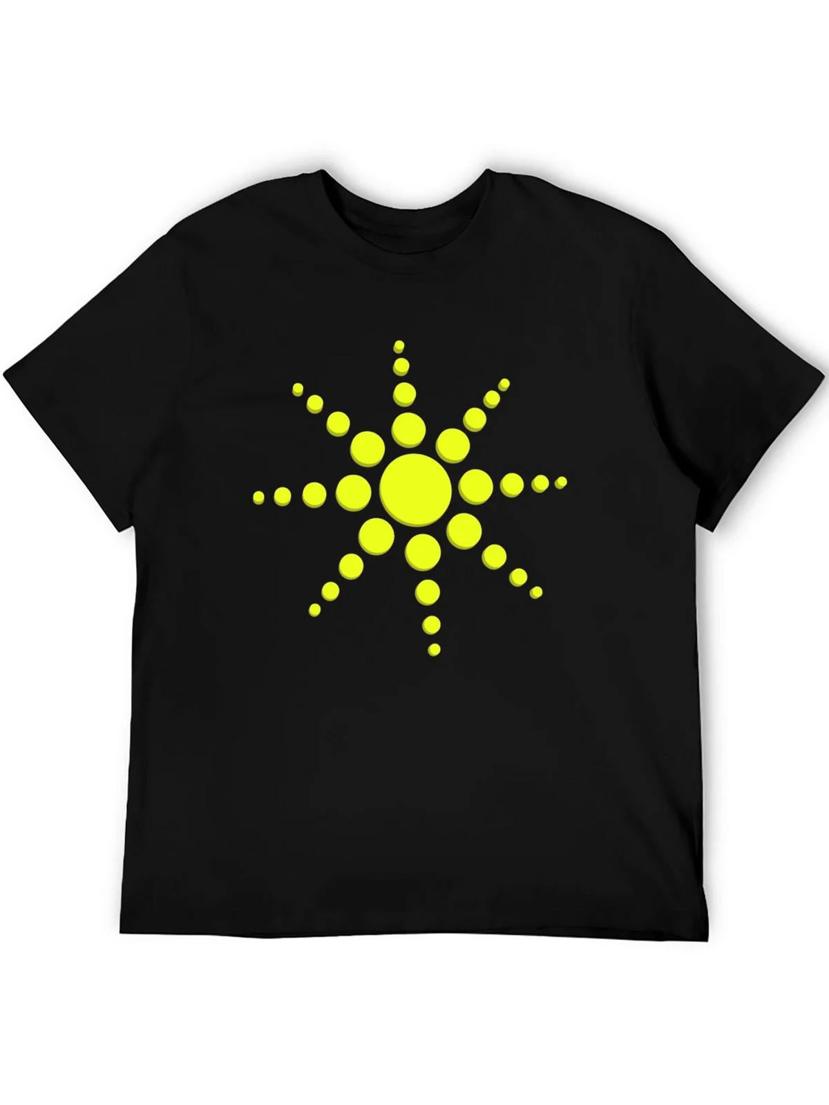 Solar Flare Graphic Tee - Black product image 5