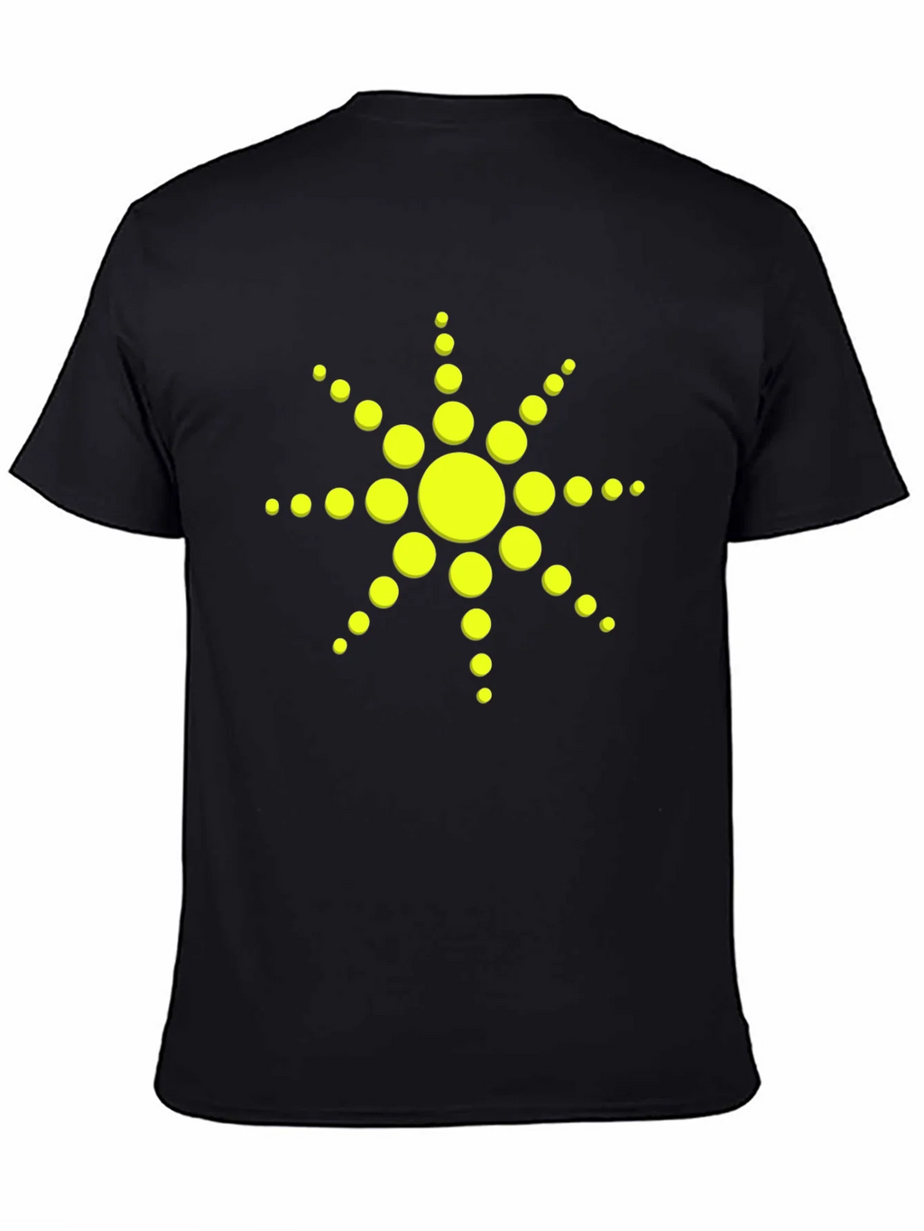 Solar Flare Graphic Tee - Black product image 4