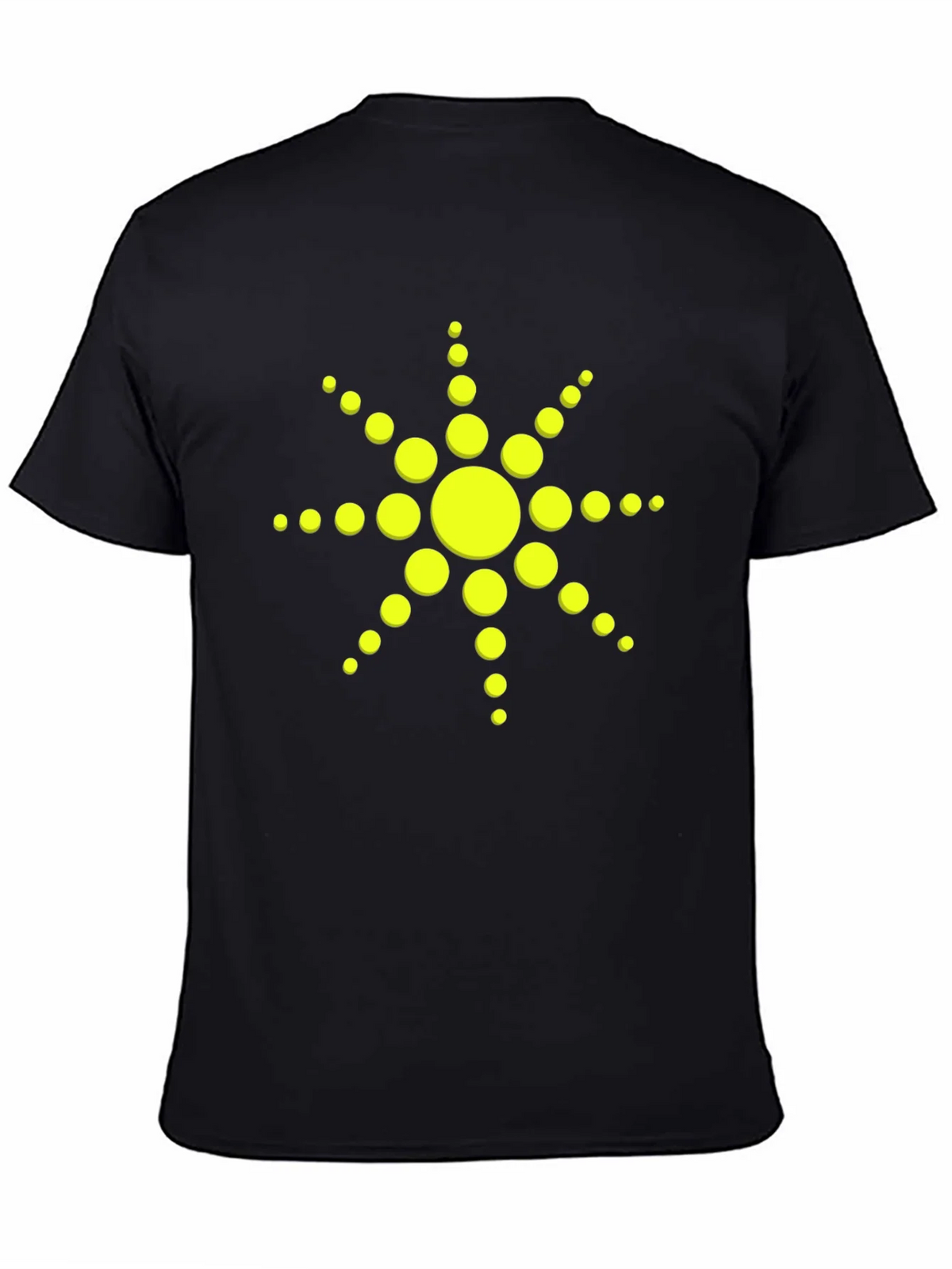 Solar Flare Graphic Tee - Black product image 4